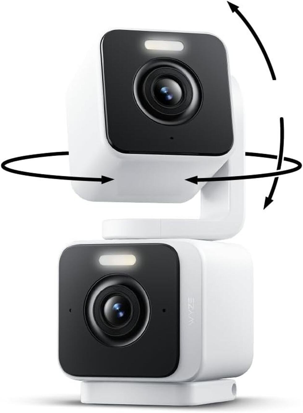 WYZE Duo Cam Pan Indoor/Outdoor IP65 2K 360° Pan/Tilt Smart Home Security Camera